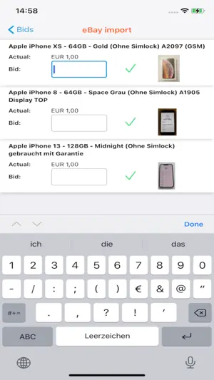 Sniper for ebay bid auctions screenshot 4