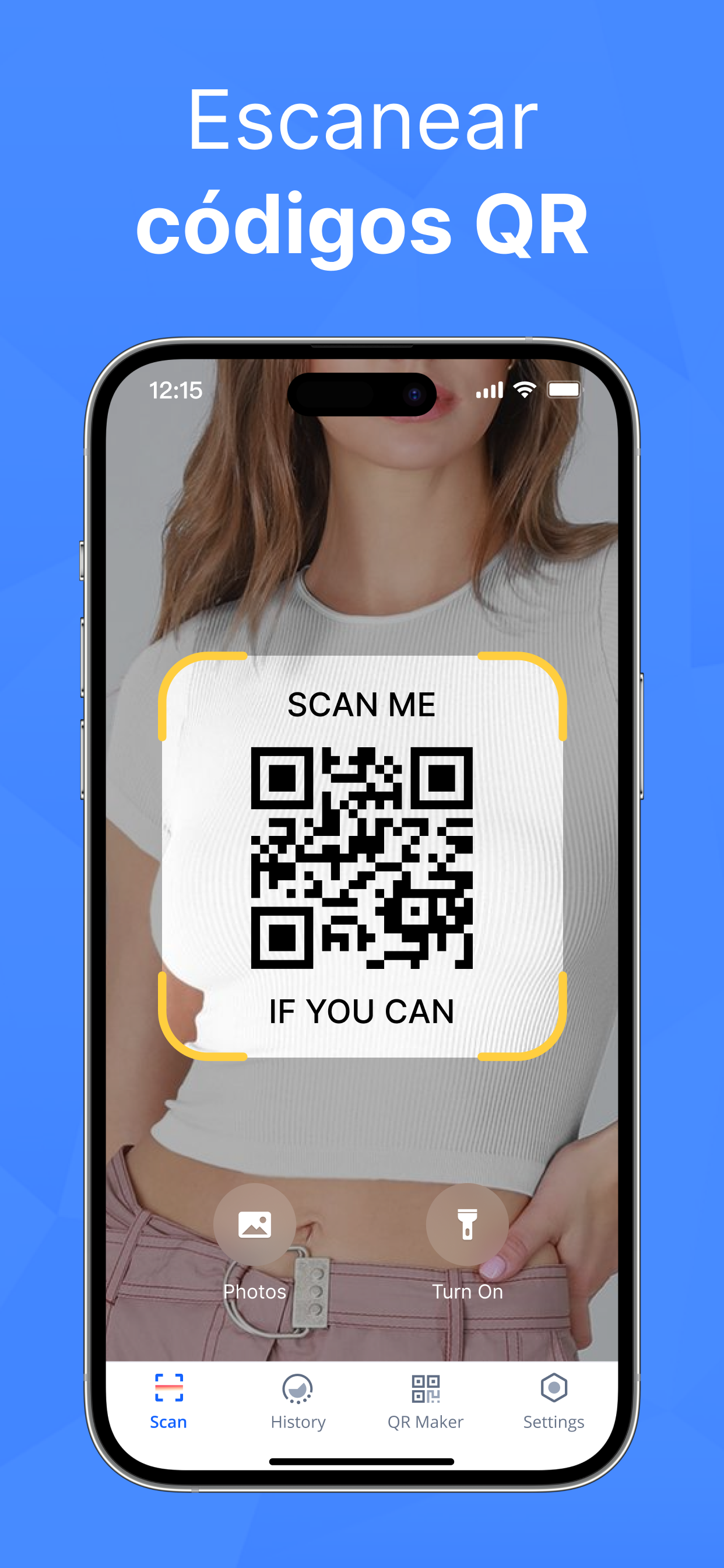 Lector Barras Code y Código QR