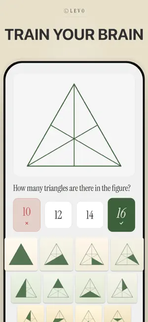 IQ Test & Brain Training LEVO screenshot 3
