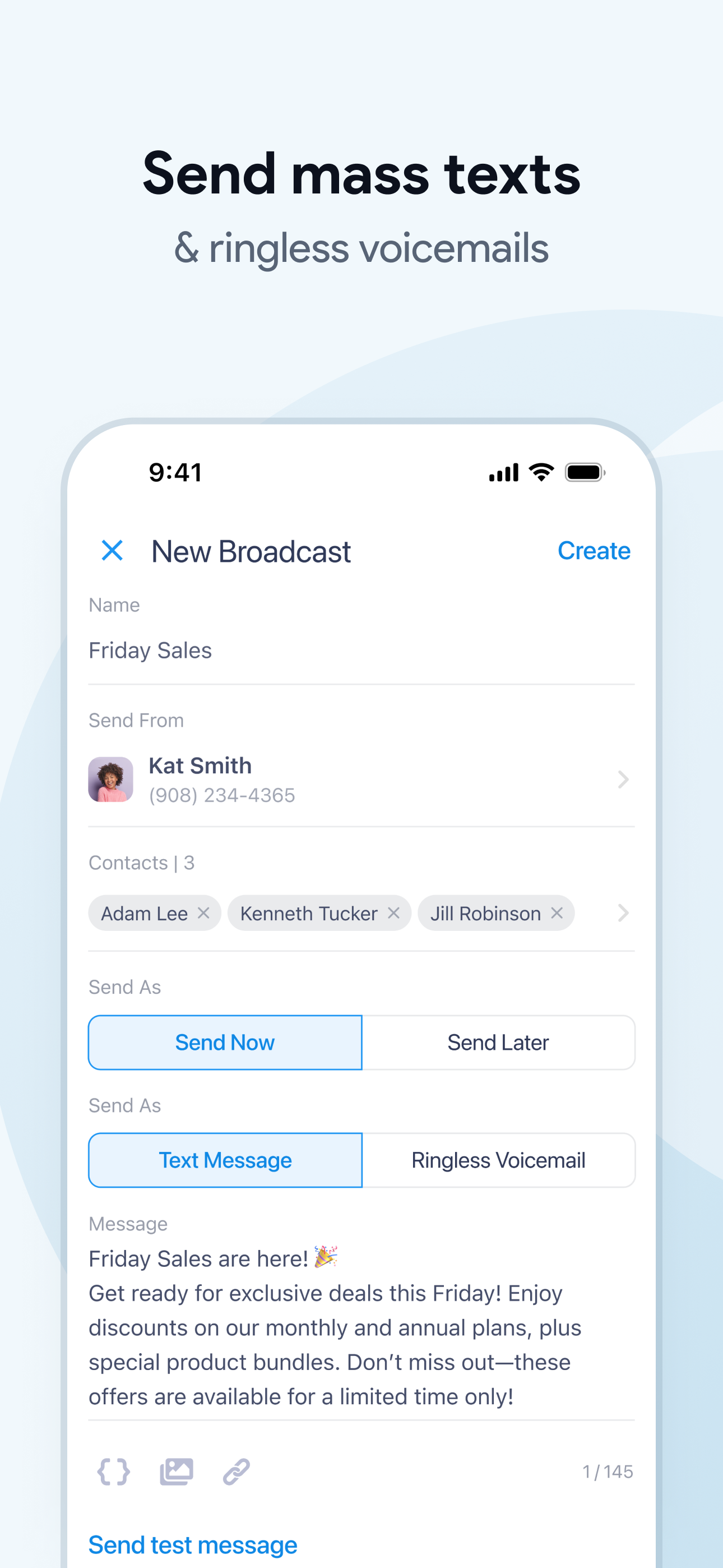 Salesmsg - SMS & Calling
