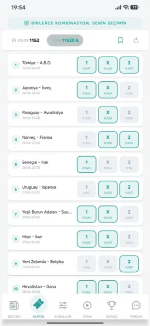 ST Matrix - Spor Toto Asistanı screenshot 2