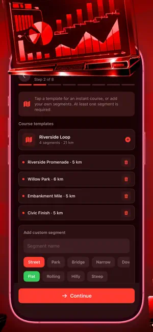Route Civitas iPhone screenshot 2