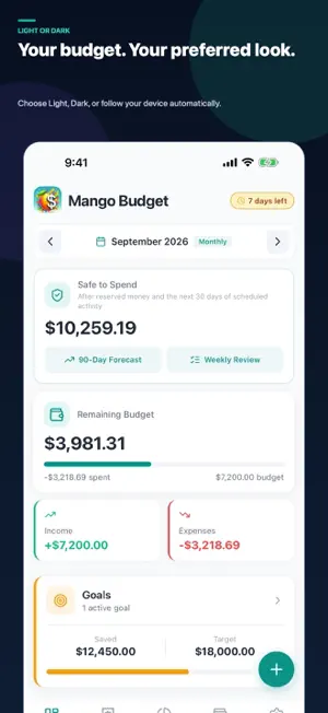 Mango Budget screenshot 2