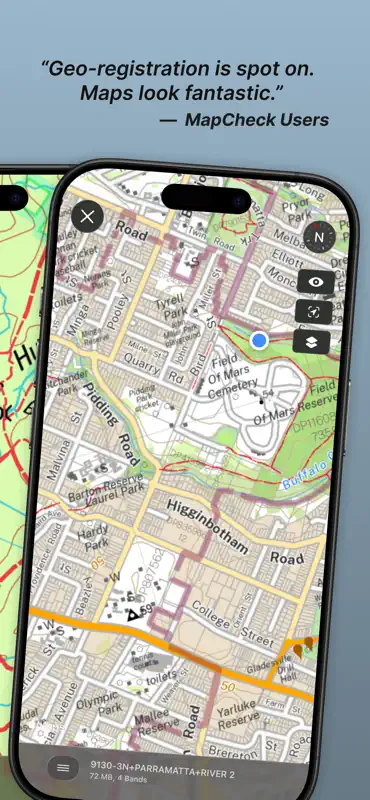 MapCheck: Offline GeoTIF & PDF screenshot 3 of 7