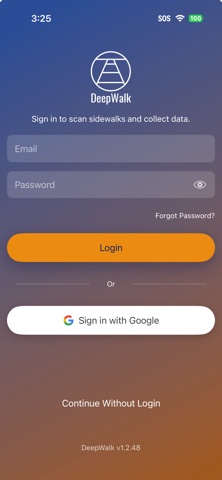 Deepwalk Mobile App Screenshot 1 of 5