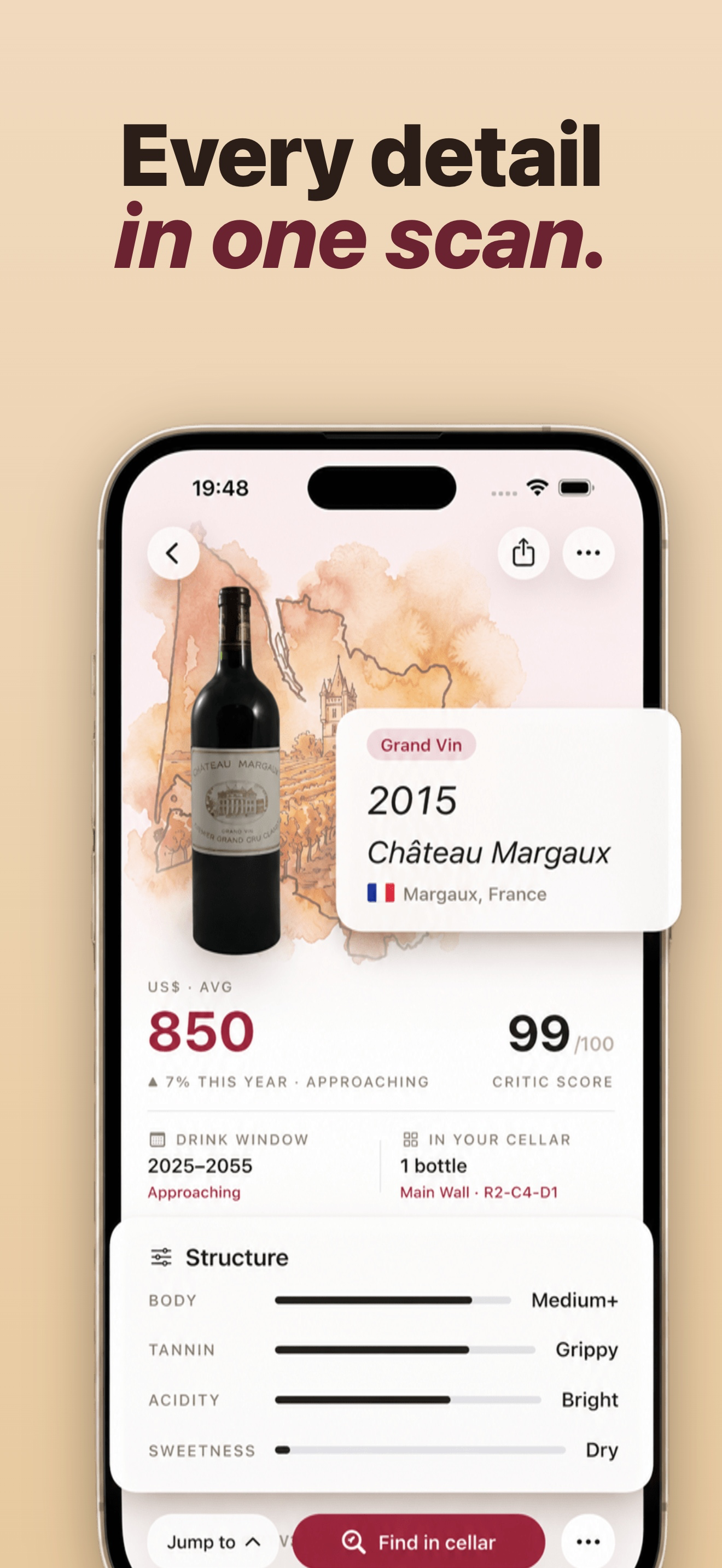 Wine Scanner - Cellar screenshot 2