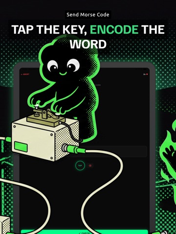 MorseKit: Morse Code Trainer iPad screenshot