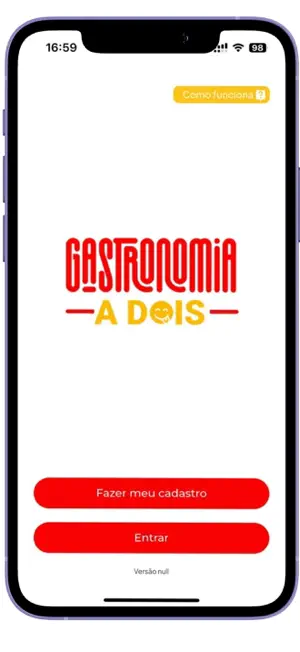 Gastronomia a Dois screenshot 1