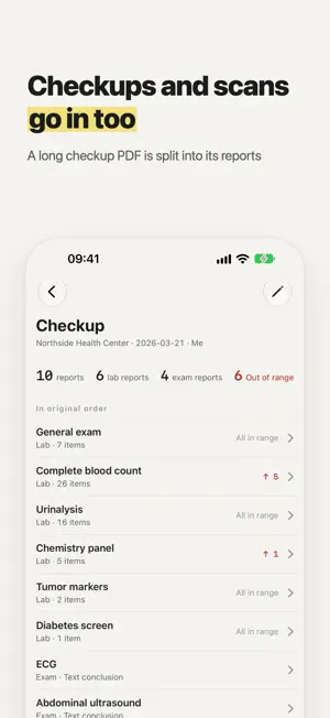 Zhibiaoben: Lab Test Tracker screenshot 4