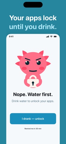 Gulp: Hydration App Blocker Screenshot 1 of 5