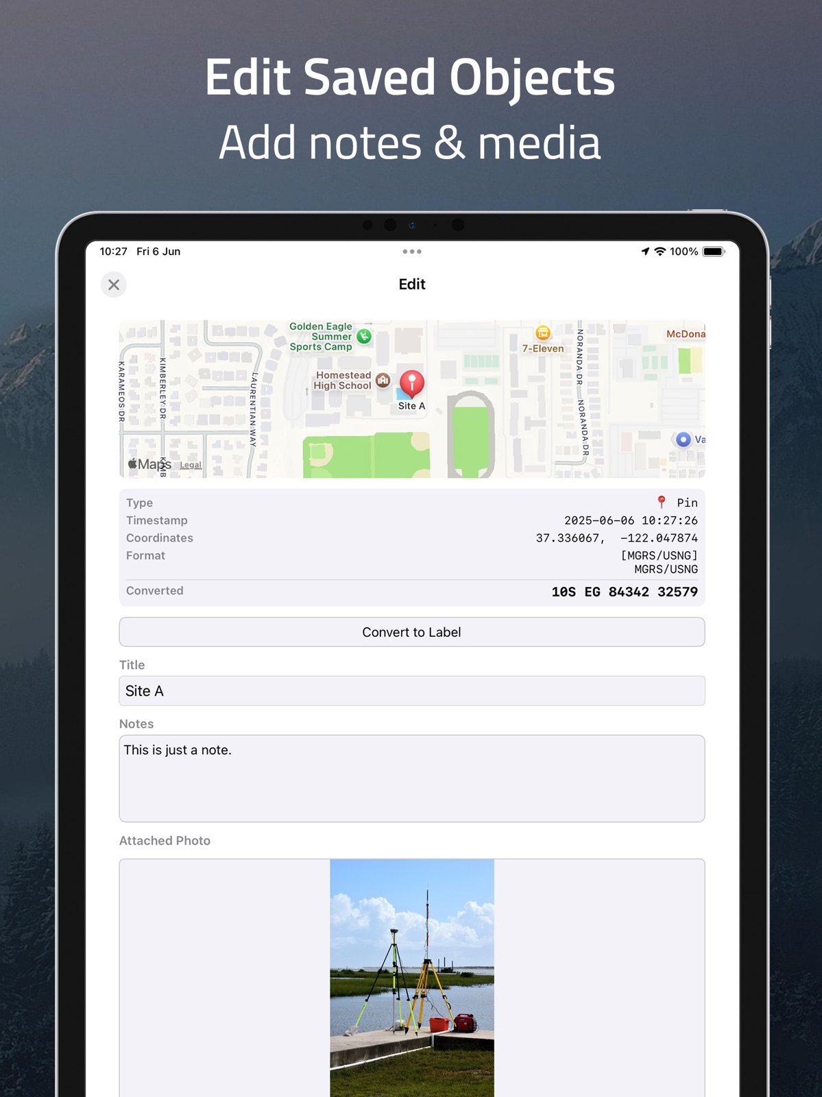Coordinates – GPS Converter ipad screenshot 4