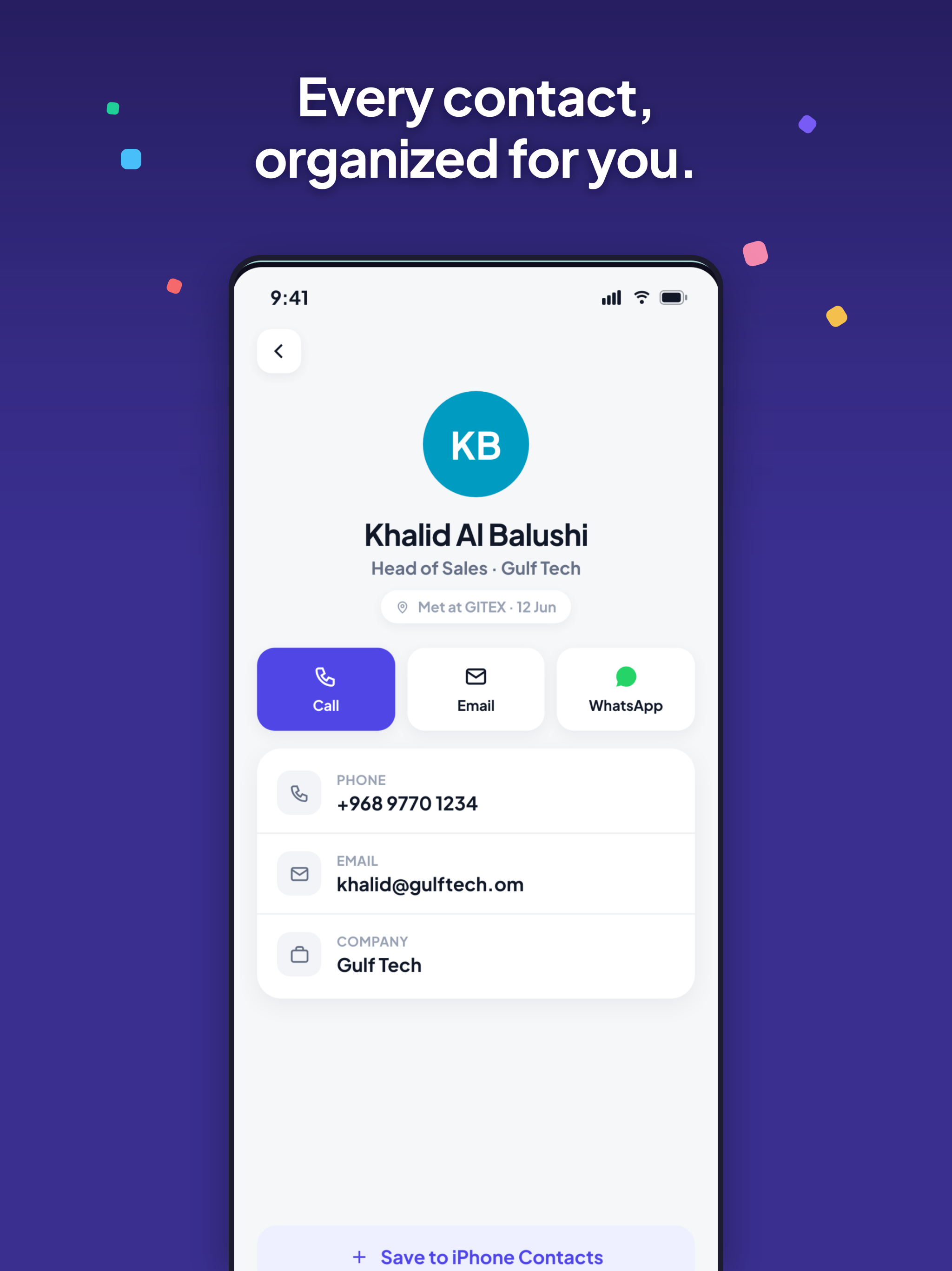 Cardify: Business Card Scanner screenshot 10
