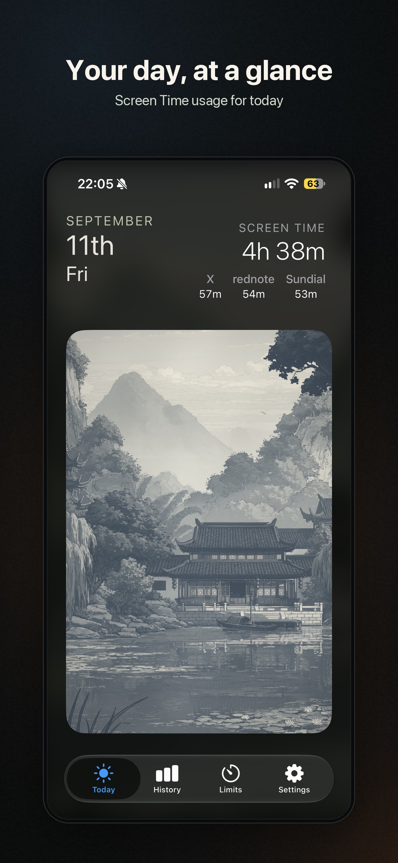 Screenshot 1 of Sundial - Daily app limits