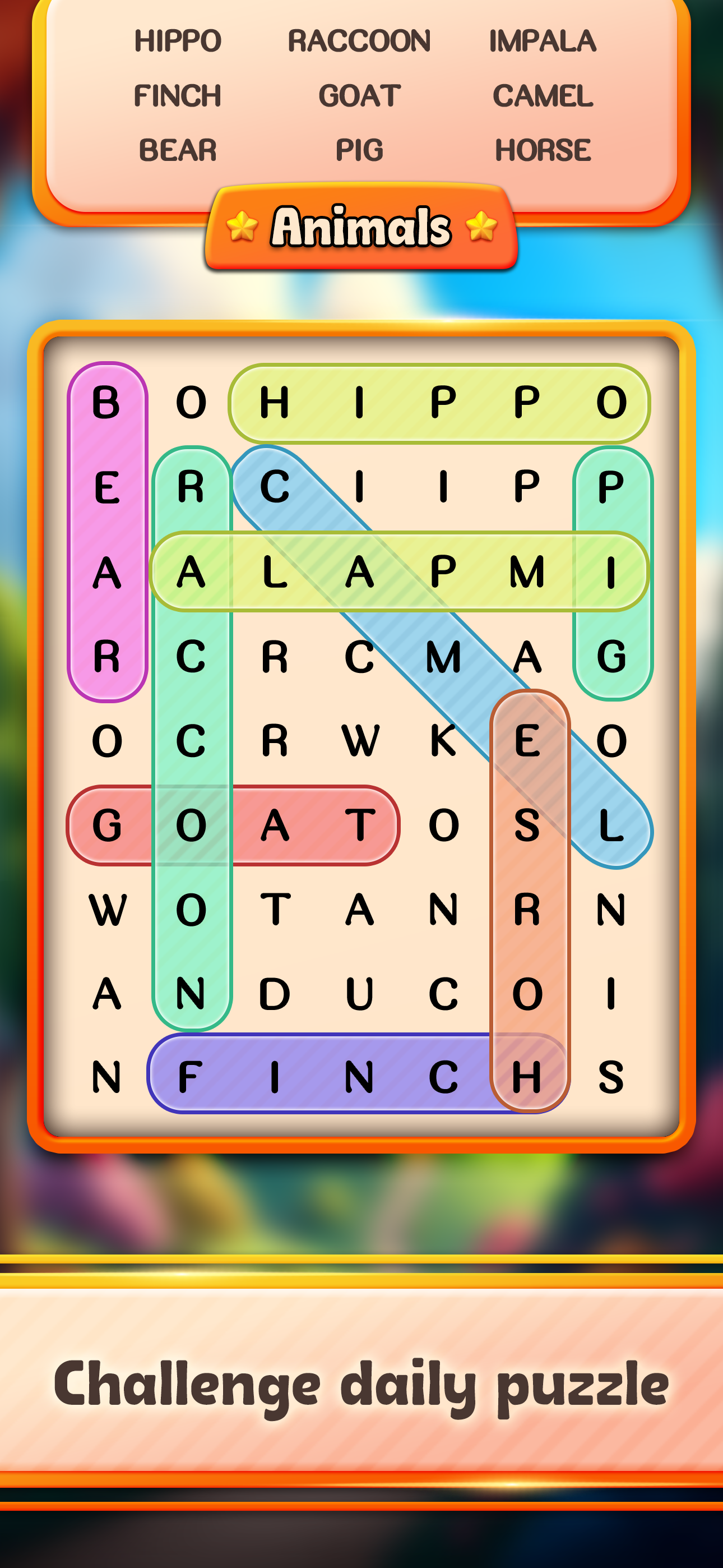 Word Searching - Puzzle