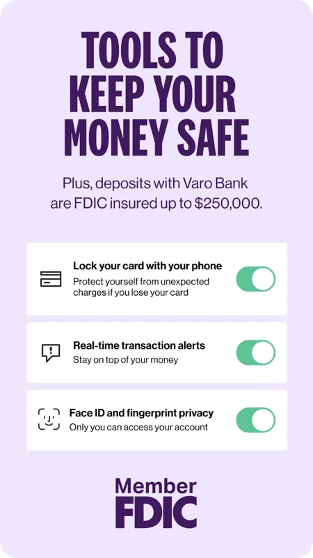 Varo Bank: Online Banking screenshot 9 of 10