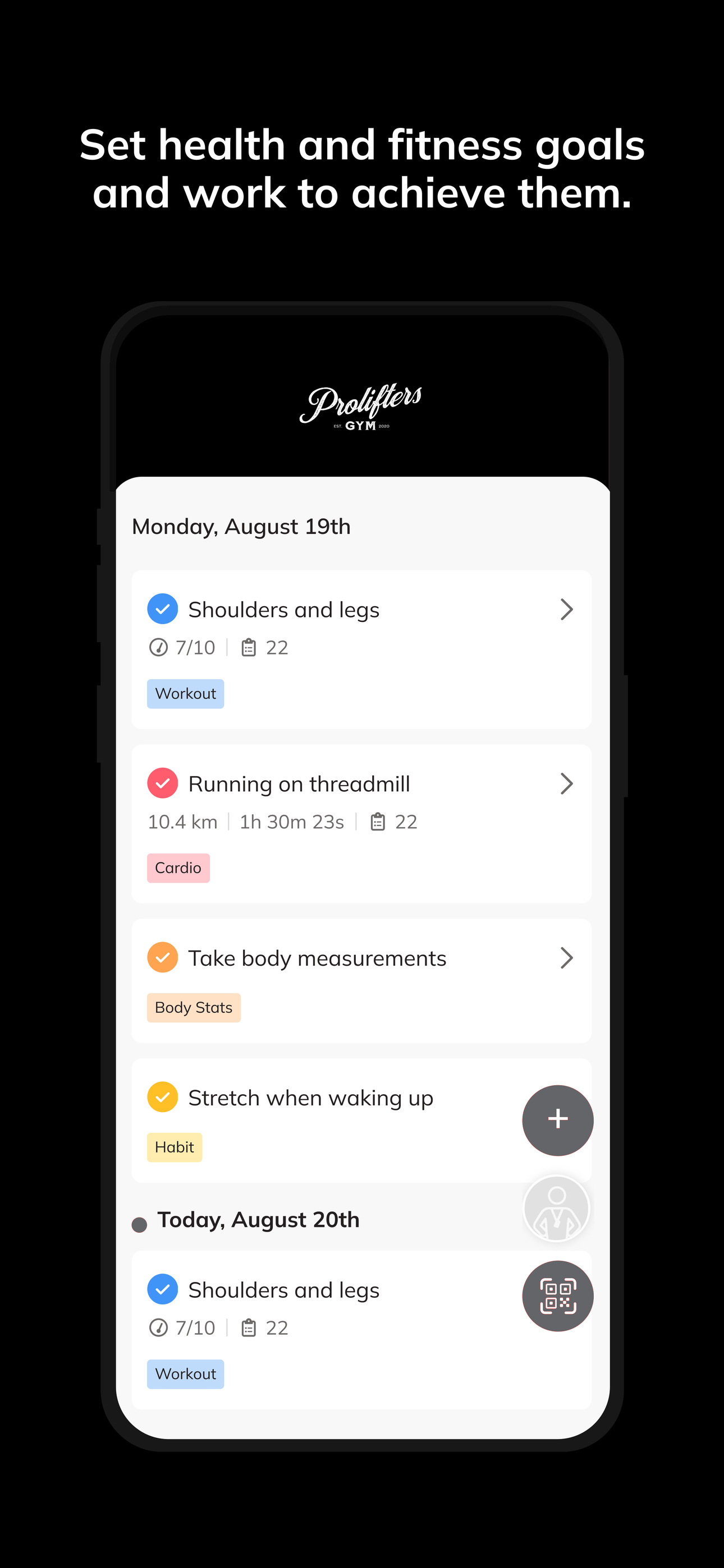 Prolifters Gym screenshot 4
