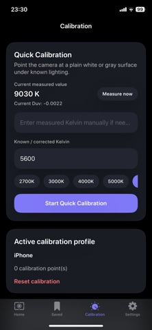 kelvin light scale Screenshot 8 of 10