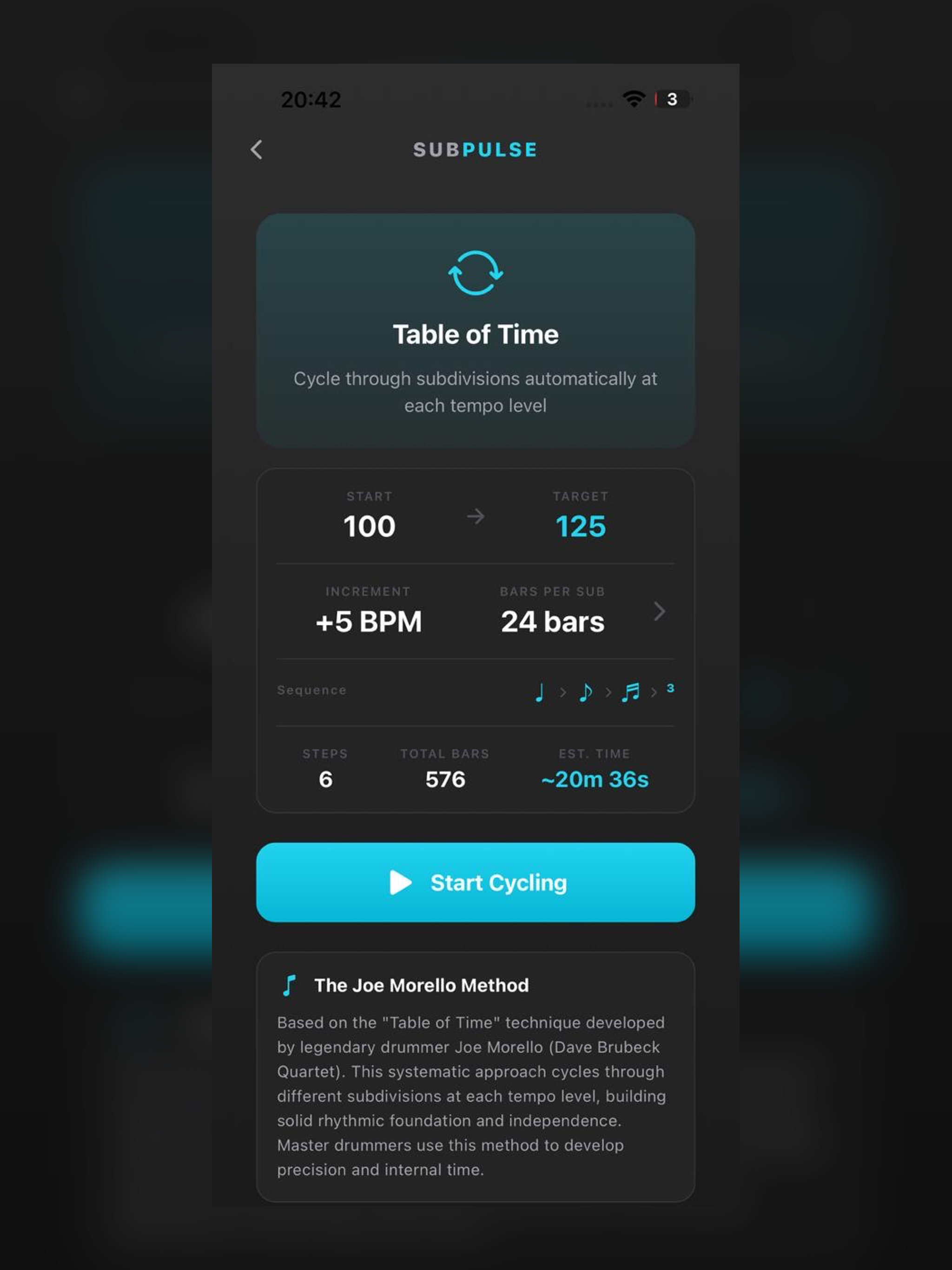 SubPulse Pro Metronome