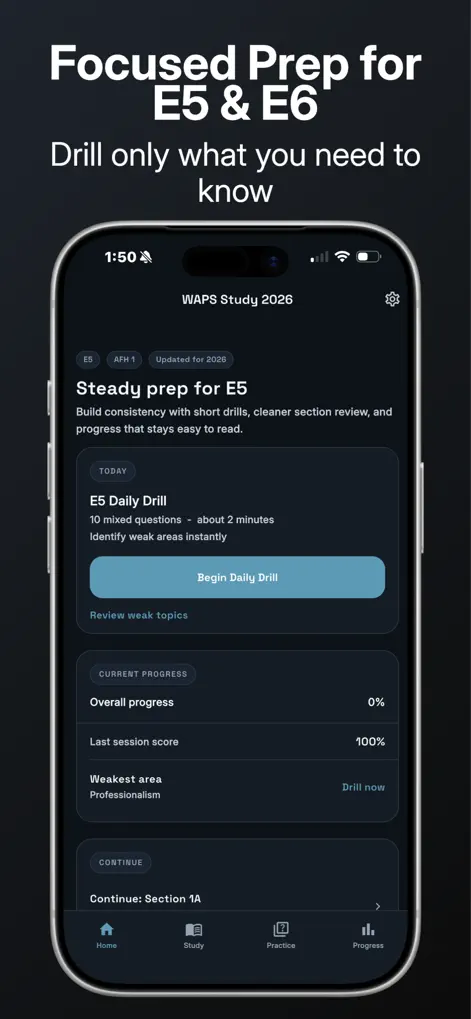 WAPS PDG AFH1 Study 2026 - Education App | MWM