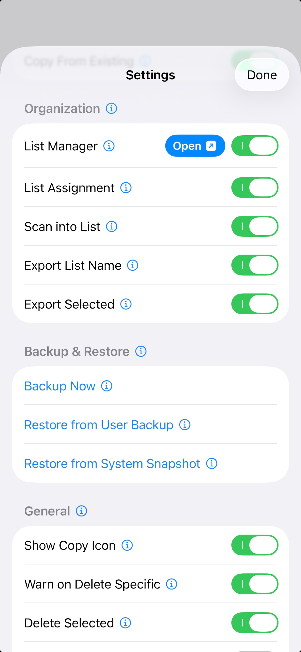 QR 2 CSV Pro screenshot 4