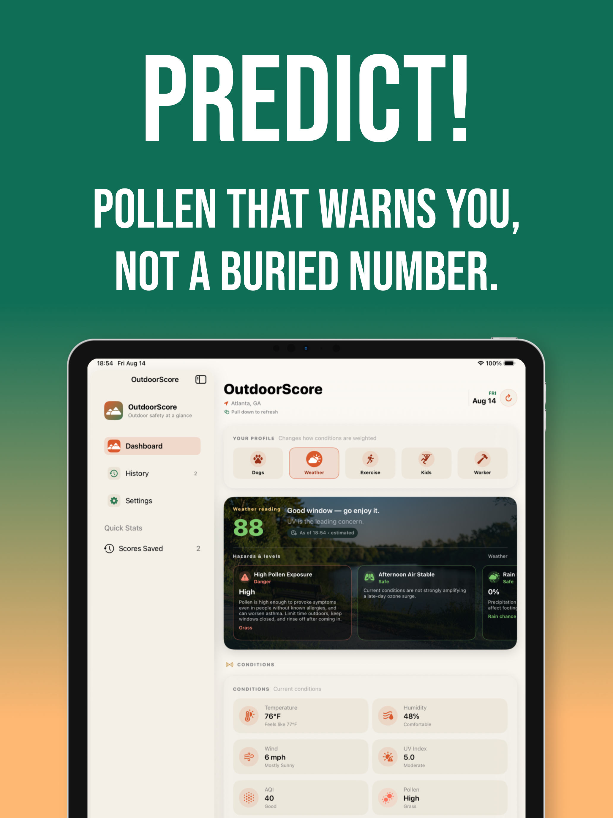 OutdoorScore: Dog Walk Safety screenshot 20
