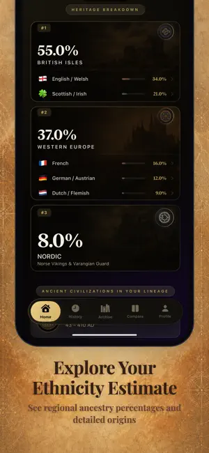 Ancestry Test: Face Origin AI screenshot 3