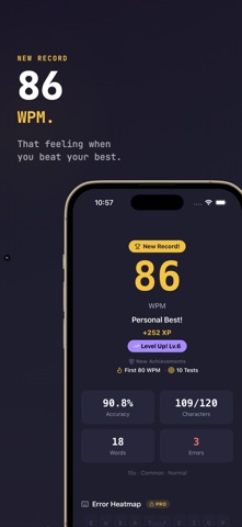 SwiftType - Typing Speed Test Screenshot 2 of 7