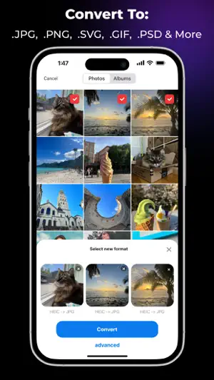 Image Converter: PNG, JPG, PDF screenshot 1