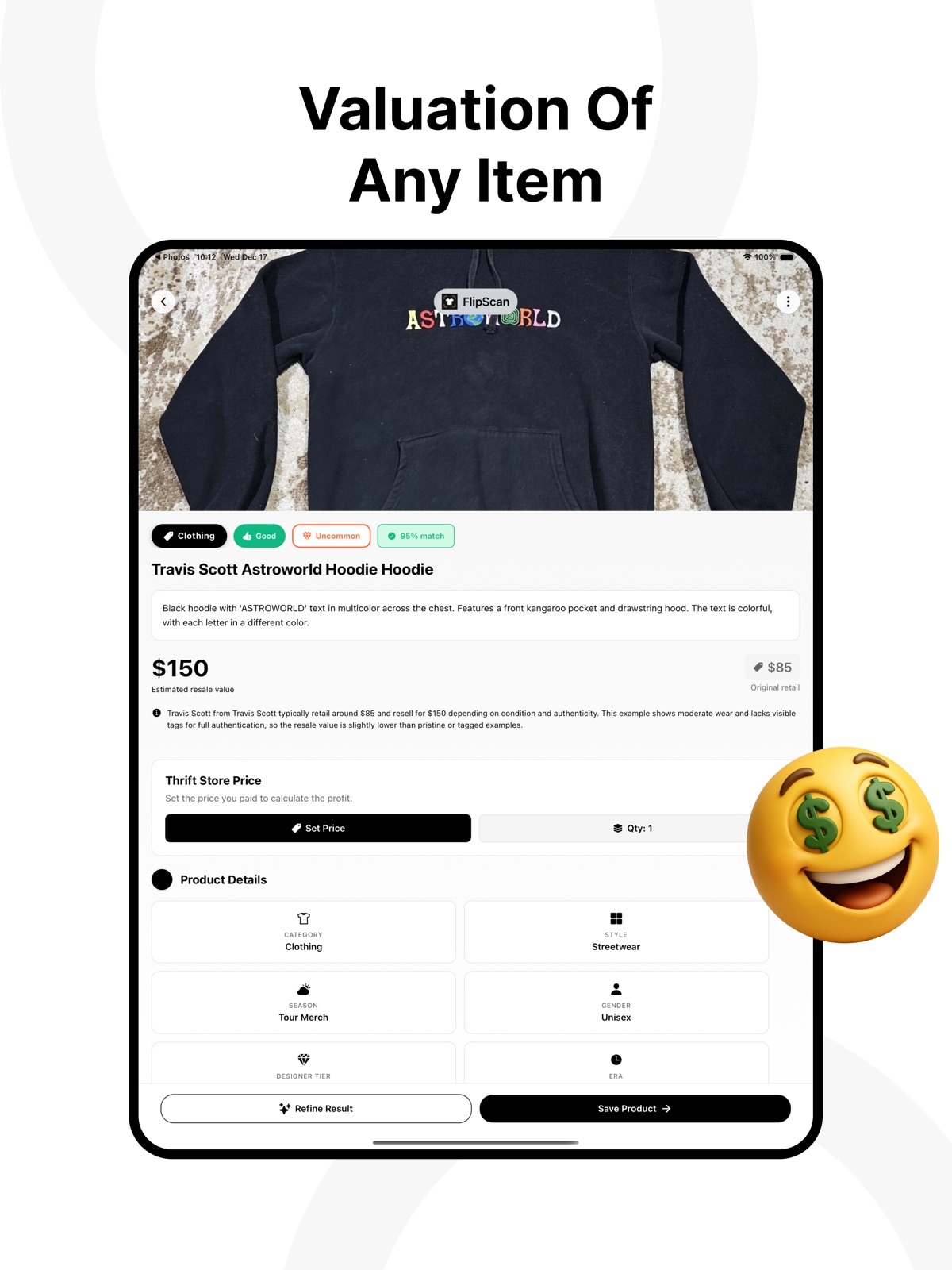 FlipScan: Resell & Thrift AI ipad screenshot 3