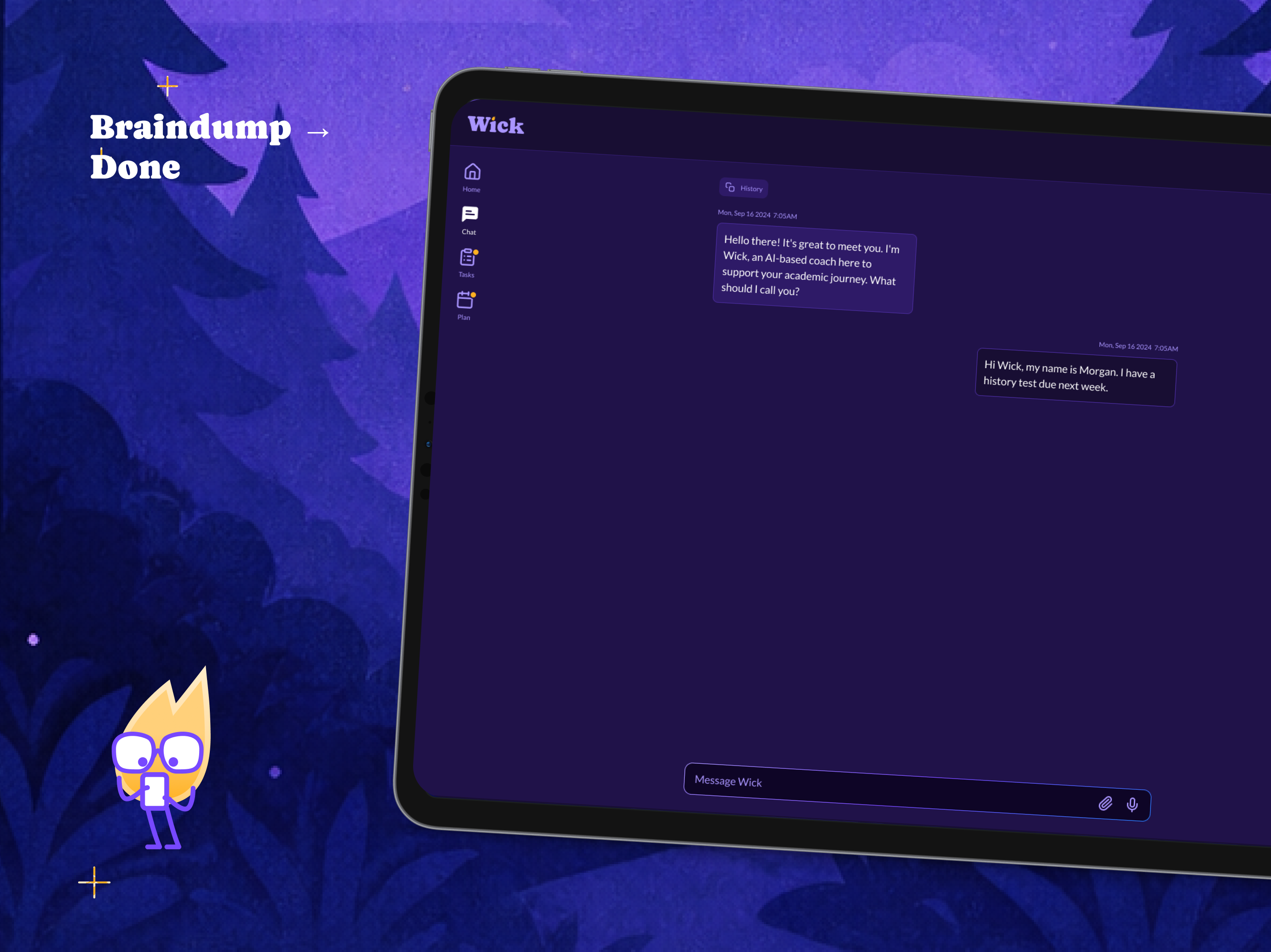 Wick: Study Planner + Canvas