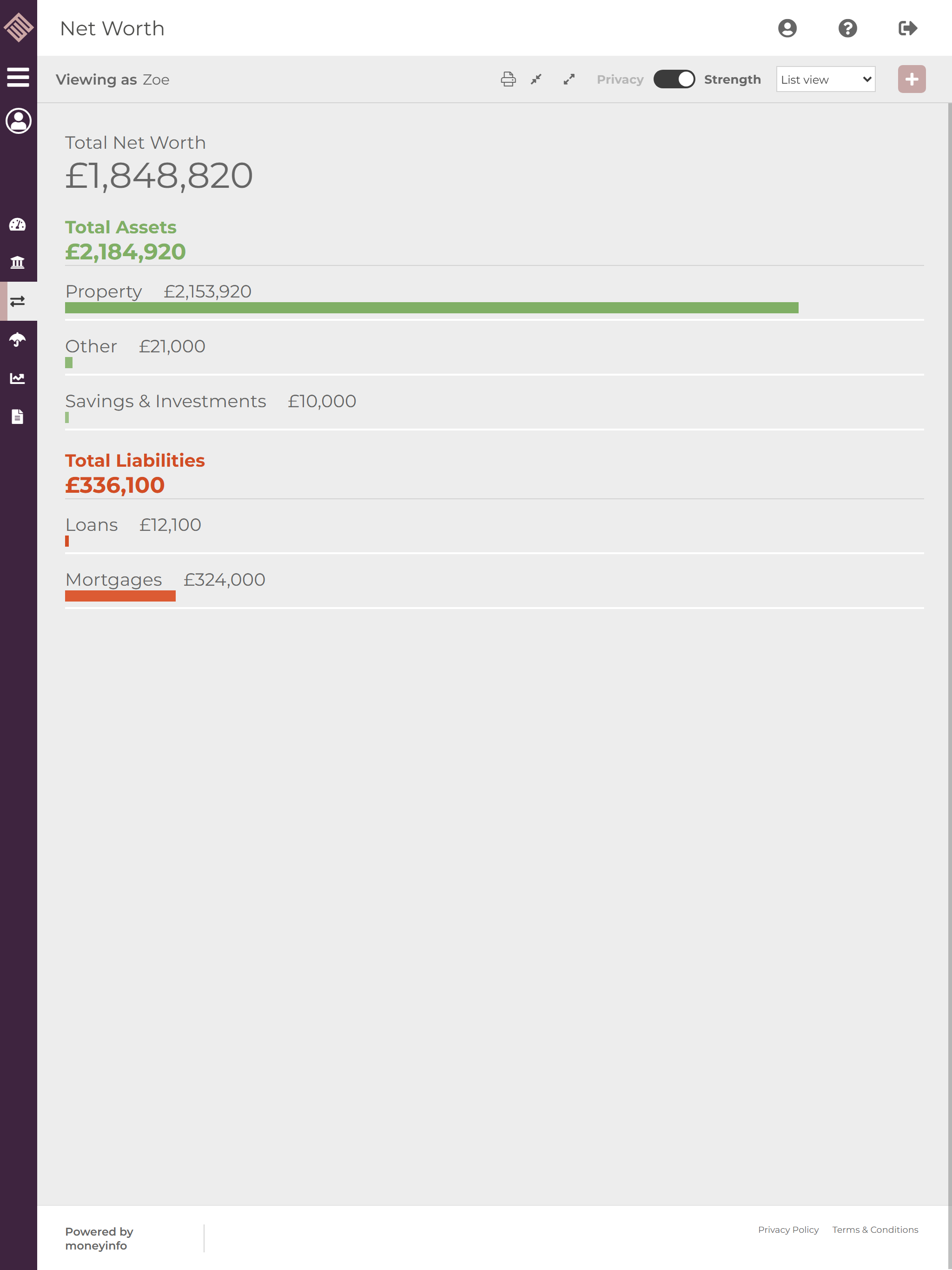 Portfolio Wealth screenshot 5