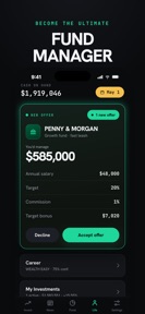 INVEST Stock Market Simulator screenshot