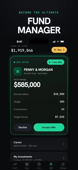 INVEST Stock Market Simulator screenshot 1