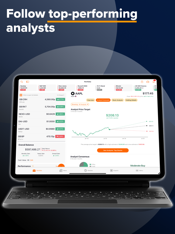 Screenshot #5 pour TipRanks Stock Market Research