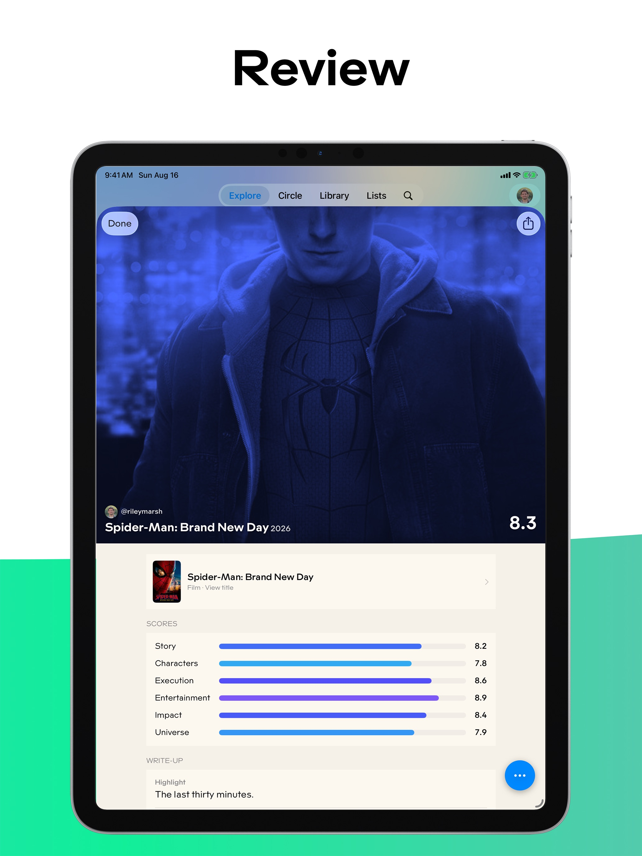 Spectra - Reviews screenshot 8