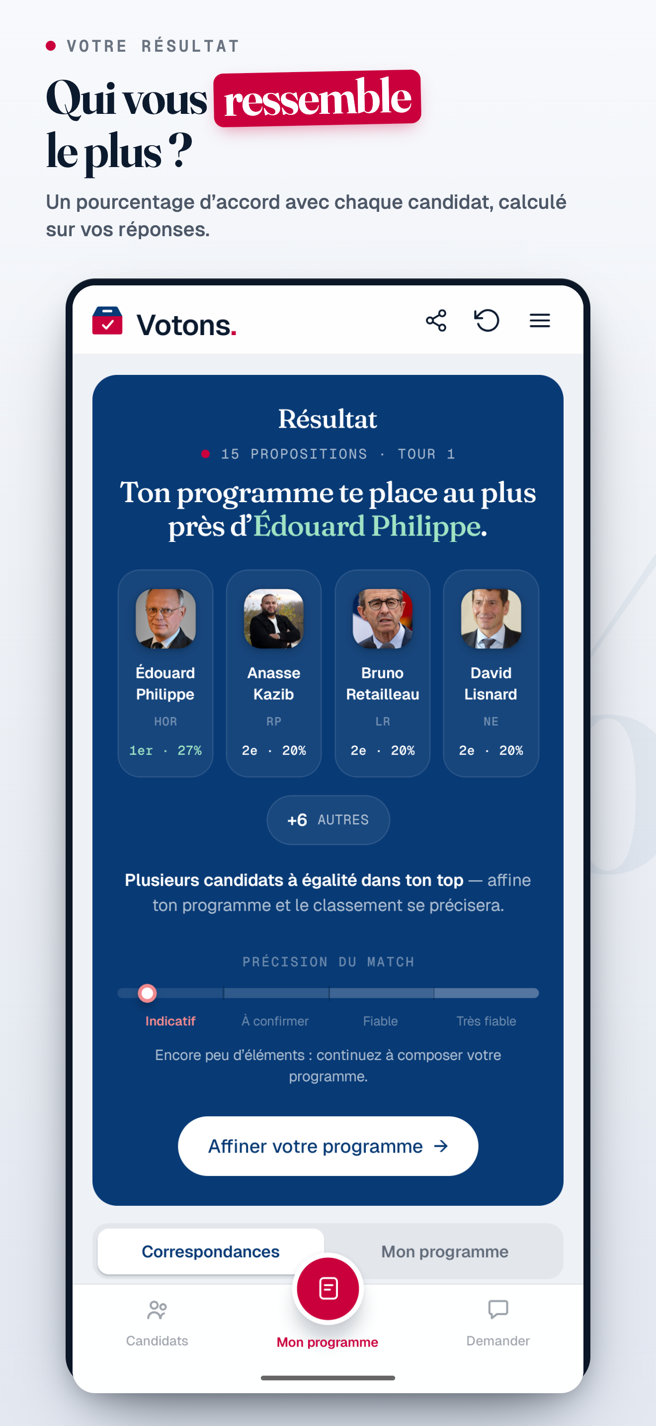 Votons screenshot 2