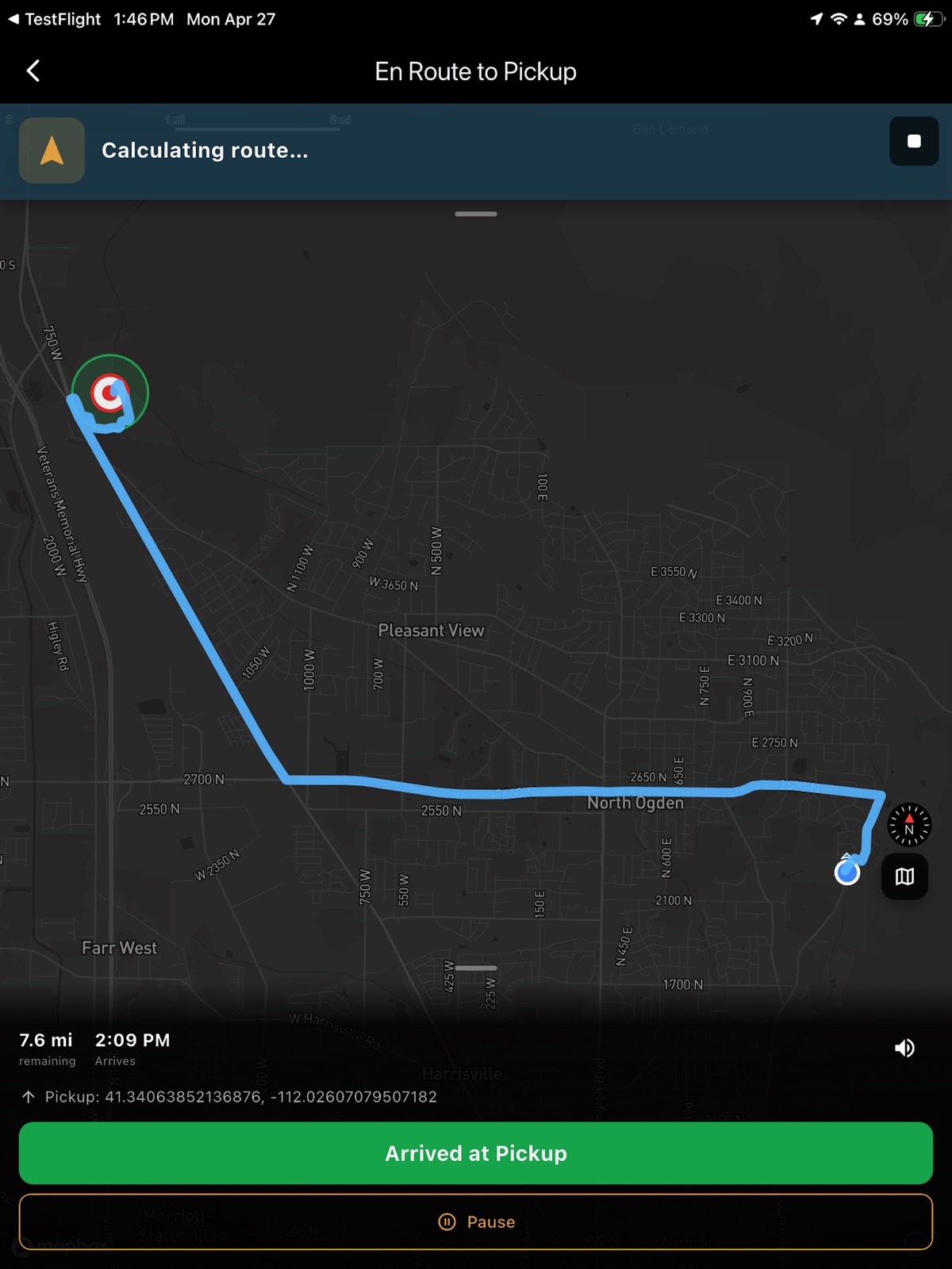 Trackout Driver ipad screenshot 2