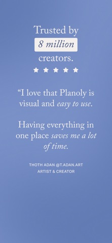 Planoly: Social Media Planner iPhone screenshot