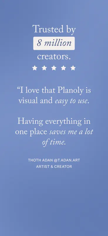 Planoly: Social Media Planner screenshot 4 of 9