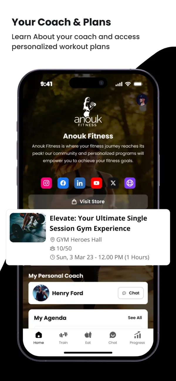 Screenshot #2 pour Anouk Fitness