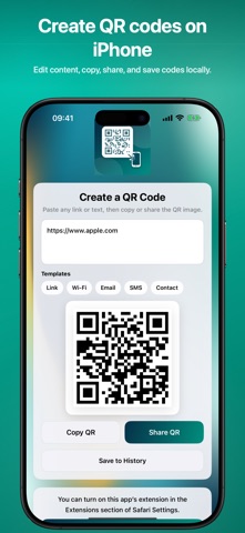 QR Tools: Custom Codes Screenshot 1 of 3
