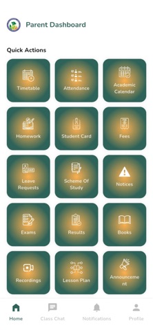 OPVG School Portal iPhone screenshot