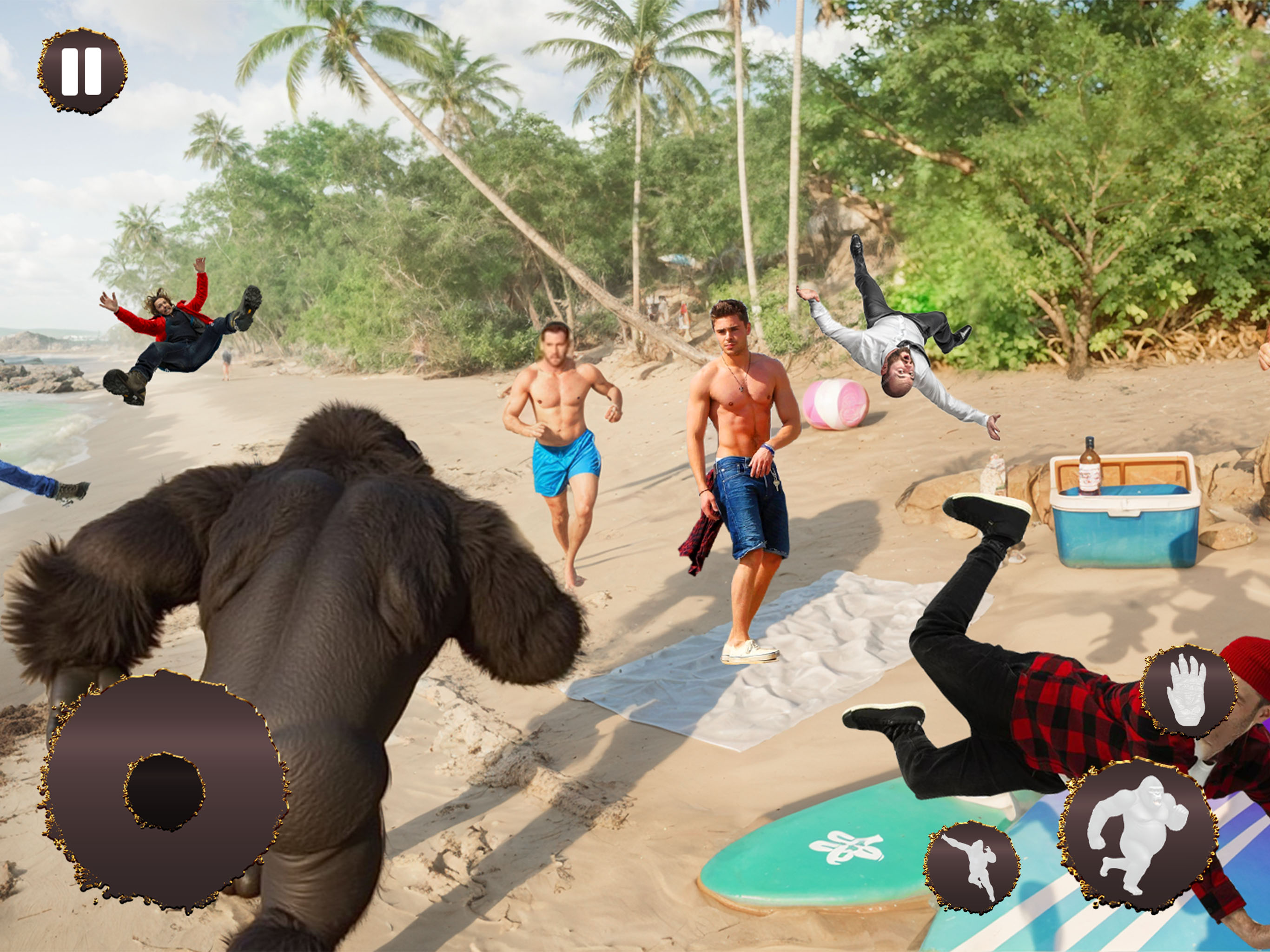 Gorilla Life Simulator Game 3D screenshot 7