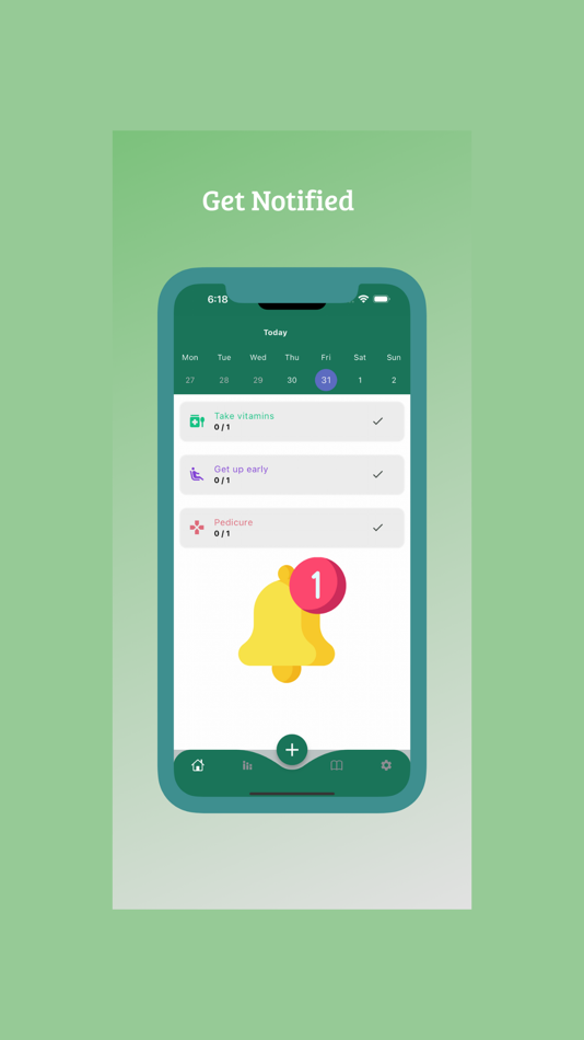 #4. Habit Tracker & Goals: uHabit (macOS) By: Steward Technologies Ltd