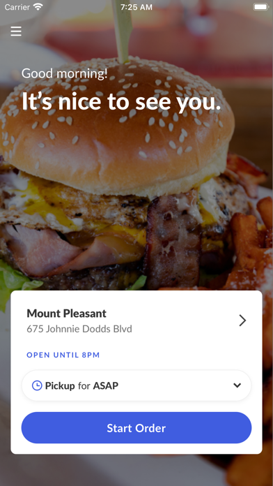 Sesame Burgers And Beer iPhone screenshot 2 - Food & Drink app
