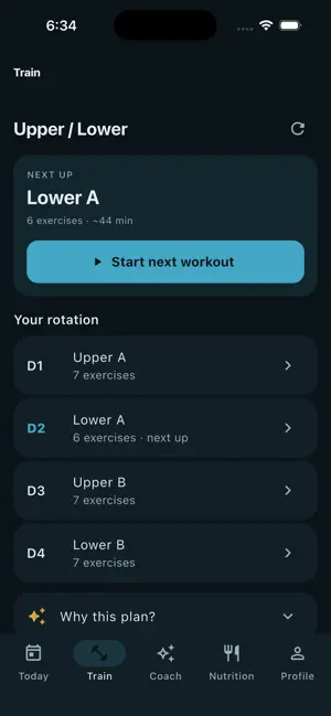 Fitness Freak: Workout & Diet screenshot 2