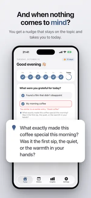 Unrepeat: Gratitude Journal screenshot 4