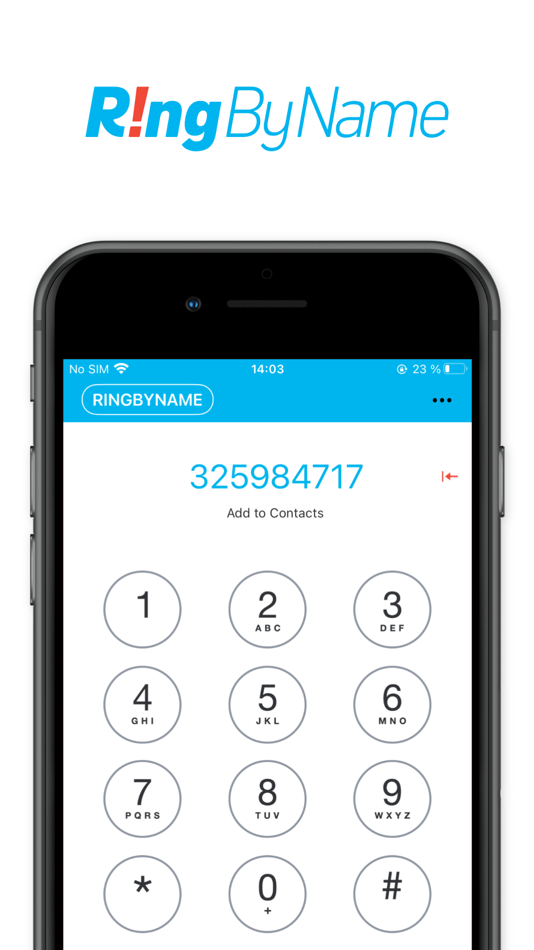 #3. R! Softphone (iOS) Podle: RingByName
