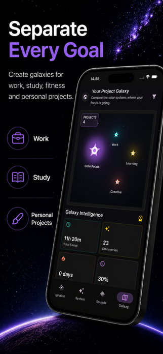 Astro Harvest: Focus Timer Screenshot 4 of 7