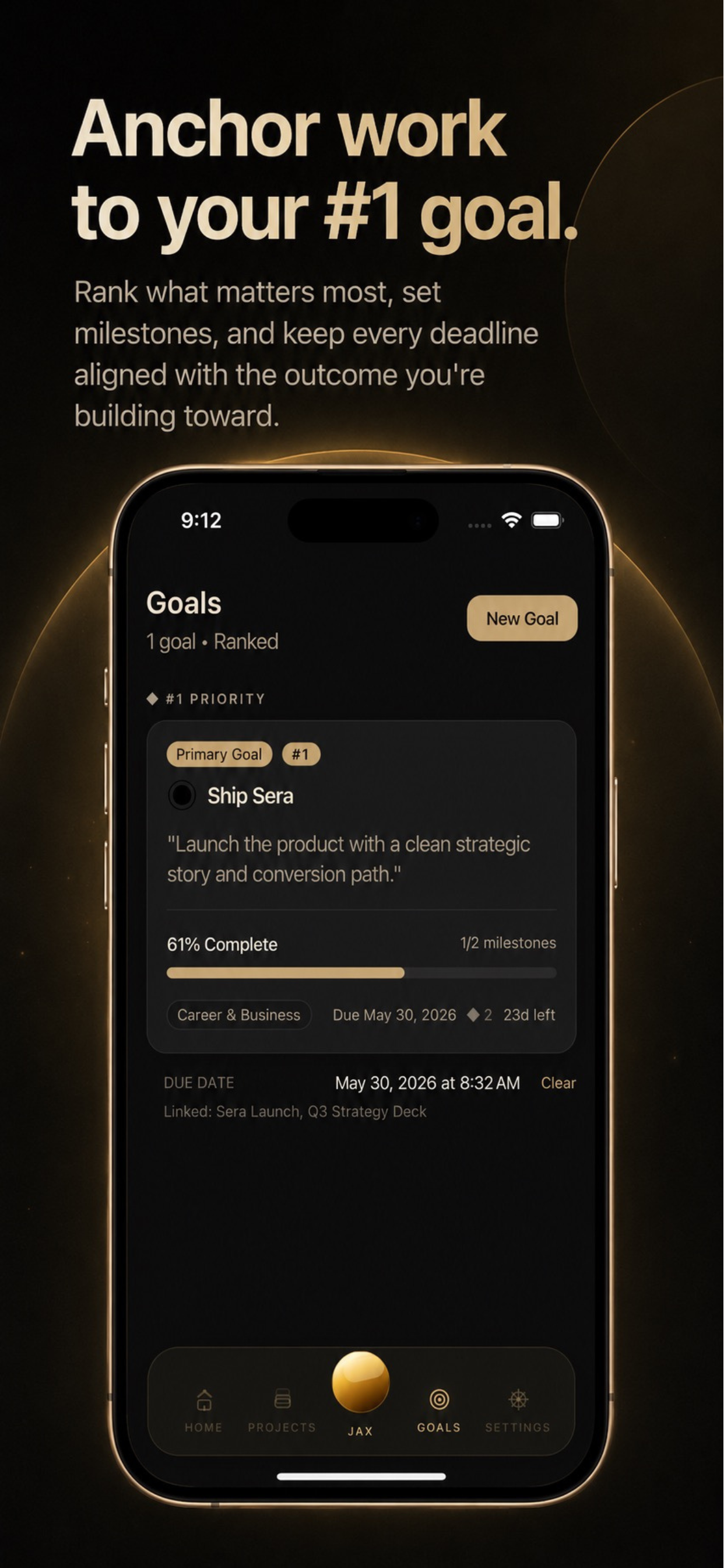 Catalyst: AI Coach & Goals